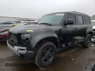 2022 Land Rover Defender S with VIN SALEJ7RX9N2087686, listed as a Copart auction lot 48174655 with 61,484 mi miles and Salvage title. Bid and sale history available at DreamBid. Image 1.