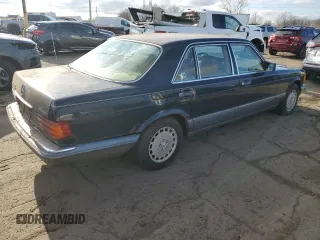 1986 Mercedes-Benz 420 with VIN WDBCA35D1GA265651, listed as a Copart auction lot 80223714 with 104,989 mi miles and Clean Title. Bid and sale history available at carsss.com. Image 3.