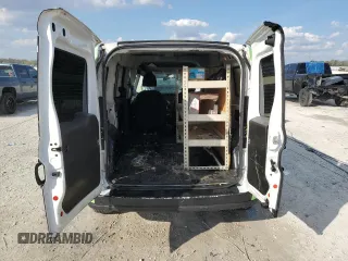 2021 Ram ProMaster City Cargo Tradesman SLT with VIN ZFBHRFBB9M6U48933, listed as a Copart auction lot 43984095 with 84,198 mi miles and Non Repairable. Bid and sale history available at DreamBid. Image 6.