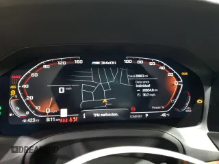 2022 BMW 3 Series M340i xDrive with VIN 3MW5U9J02N8C30176, listed as a Copart auction lot 83947374 with 20,863 mi miles and Salvage Title. Bid and sale history available at carsss.com. Image 9.