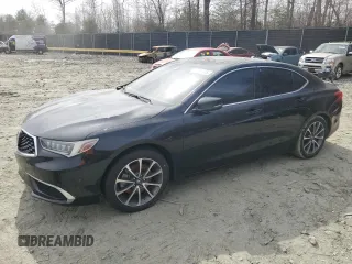 2020 Acura TLX with VIN 19UUB2F31LA002056, listed as a Copart auction lot 49848115 with 72,563 mi miles and Salvage Title. Bid and sale history available at carsss.com. Image 1.