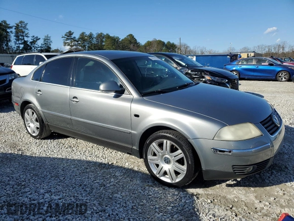 2005 Volkswagen Passat GLS with VIN WVWAD63B15P032060, listed as a Copart auction lot 86835504 with 314,372 mi miles and Salvage title. Bid and sale history available at DreamBid. Image 4.