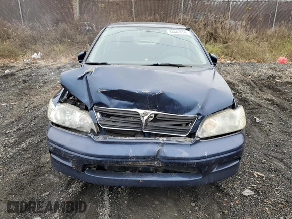 2002 Mitsubishi Lancer LS with VIN JA3AJ36E62U045279, listed as a Copart auction lot 83882654 with 208,175 mi miles and Salvage Title. Bid and sale history available at carsss.com. Image 5.