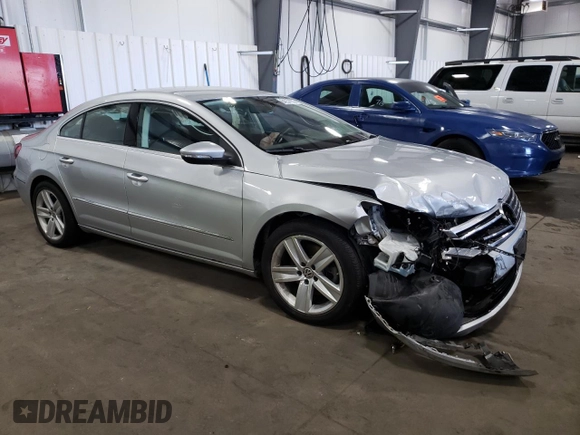 2017 Volkswagen CC 2.0T Sport with VIN WVWKP7AN1HE501825, listed as a Copart auction lot 64231233 with 38,673 mi miles and Salvage Title. Bid and sale history available at carsss.com. Image 4.