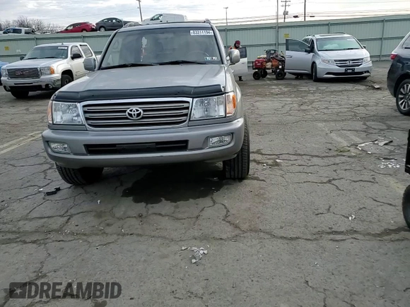2004 Toyota Land Cruiser with VIN JTEHT05J242065384, listed as a Copart auction lot 83311194 with 132,495 mi miles and Salvage Title. Bid and sale history available at carsss.com. Image 11.