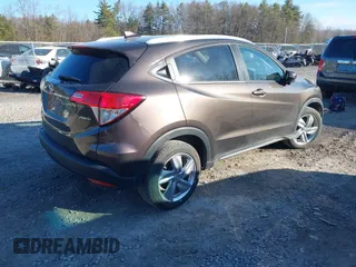 2020 Honda HR-V EX with VIN 3CZRU6H57LM736556, listed as a IAAI auction lot 41878490 with 61,253 mi miles. Bid and sale history available at carsss.com. Image 4.