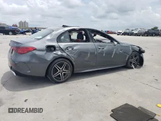 2024 Mercedes-Benz C 300 z VIN W1KAF4HB7RR178065, wystawiony jako Copart lot #55681405 z przebiegiem Nie podano mil oraz Szkoda całkowita • Salvage title. Historia ofert i sprzedaży dostępna na DreamBid. Obrazek 3.