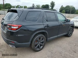 2023 Honda Pilot Sport with VIN 5FNYG1H32PB047626, listed as a Copart auction lot 60629314 with 0 mi miles and Salvage Title. Bid and sale history available at carsss.com. Image 3.