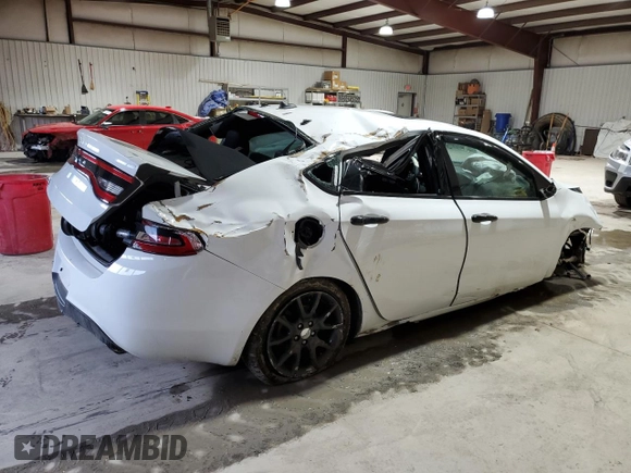 2015 Dodge Dart SXT with VIN 1C3CDFBB3FD406668, listed as a Copart auction lot 45358335 with 101,468 mi miles and Salvage Title. Bid and sale history available at carsss.com. Image 3.
