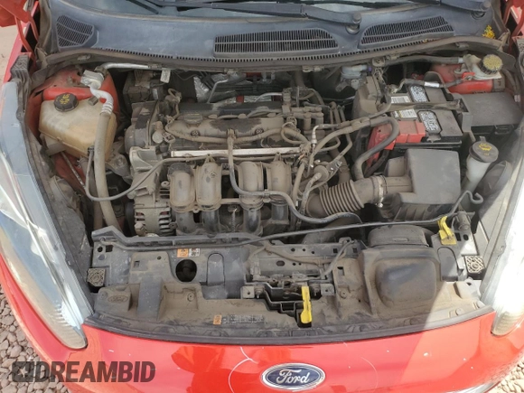 2014 Ford Fiesta SE with VIN 3FADP4EJ4EM212240, listed as a Copart auction lot 54534725 with 104,650 mi miles and Salvage Title. Bid and sale history available at DreamBid. Image 11.