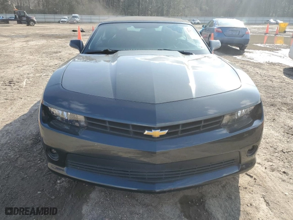 2015 Chevrolet Camaro LT with VIN 2G1FD3D32F9153541, listed as a Copart auction lot 43527785 with 64,168 mi miles and Salvage Title. Bid and sale history available at carsss.com. Image 5.