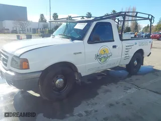 2002 Ford Ranger XL with VIN 1FTYR10D12PA96880, listed as a IAAI auction lot 41544370 with 0 mi miles. Bid and sale history available at carsss.com. Image 2.