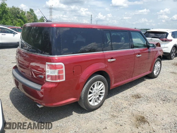 2019 Ford Flex SEL with VIN 2FMGK5C80KBA15943, listed as a Copart auction lot 50723205 with 31,911 mi miles and Salvage Title. Bid and sale history available at carsss.com. Image 3.