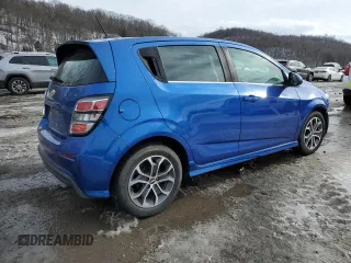 2017 Chevrolet Sonic LT with VIN 1G1JD6SB3H4101671, listed as a Copart auction lot 42578155 with 86,855 mi miles and Salvage Title. Bid and sale history available at carsss.com. Image 3.