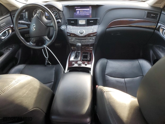 2013 Infiniti M37 with VIN JN1BY1AR7DM602366, listed as a Copart auction lot 45737655 with 96277 miles and Salvage Title. Bid and sale history available at carsss.com. Image 8.