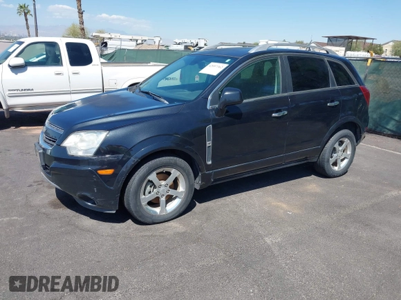 2013 Chevrolet Captiva Sport LT with VIN 3GNAL3EK5DS626446, listed as a IAAI auction lot 42057362 with 157,499 mi miles. Bid and sale history available at carsss.com. Image 2.