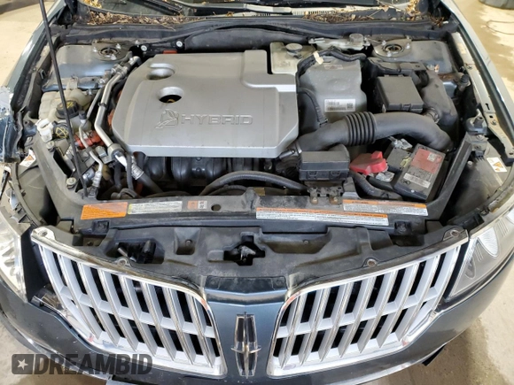 2011 Lincoln MKZ Hybrid z VIN 3LNDL2L33BR755653, wystawiony jako Copart lot #57050605 z przebiegiem 62 424 mil mil oraz Szkoda całkowita • Salvage title. Historia ofert i sprzedaży dostępna na DreamBid. Obrazek 11.