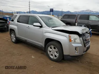 2015 GMC Terrain SLE with VIN 2GKALMEKXF6184588, listed as a Copart auction lot 51271105 with 116,090 mi miles and Salvage title. Bid and sale history available at DreamBid. Image 4.