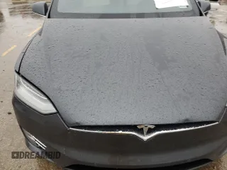2018 Tesla Model X 75D with VIN 5YJXCAE23JF103440, listed as a Copart auction lot 50578535 with Not Provided miles and Salvage Title. Bid and sale history available at carsss.com. Image 11.