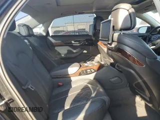 2015 Audi A8 L 4.0T with VIN WAU32AFD0FN016733, listed as a Copart auction lot 48564865 with 102,581 mi miles and Salvage Title. Bid and sale history available at carsss.com. Image 10.