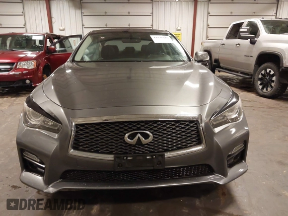 2014 Infiniti Q50 Premium with VIN JN1BV7ARXEM699902, listed as a IAAI auction lot 42135410 with 103,929 mi miles and . Bid and sale history available at DreamBid. Image 13.