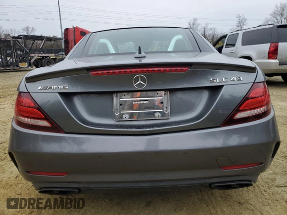 2017 Mercedes-Benz SLC 43 AMG с VIN WDDPK6GA5HF130025, выставлен на аукционе Copart как лот 44653215 с пробегом 56 895 миль миль и Списание • Salvage title. История ставок и продаж доступна на DreamBid. Изображение 6.