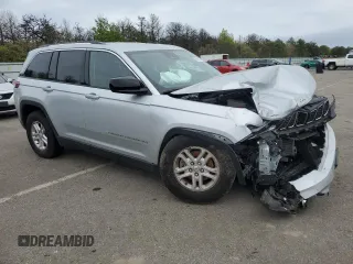 2023 Jeep Grand Cherokee Altitude with VIN 1C4RJHAG8P8850873, listed as a Copart auction lot 56918625 with 23,323 mi miles and Salvage title. Bid and sale history available at DreamBid. Image 4.