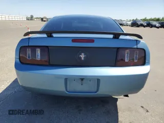 2007 Ford Mustang Deluxe with VIN 1ZVFT80N875349736, listed as a Copart auction lot 58098075 with 195,370 mi miles and Salvage title. Bid and sale history available at DreamBid. Image 6.
