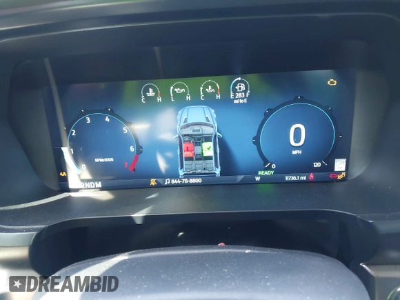 2024 Ford F-150 with VIN 1FTFW7LD5RFA46711, listed as a IAAI auction lot 41740624 with 11,736 mi miles and . Bid and sale history available at DreamBid. Image 7.