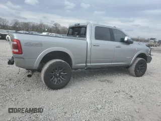 2021 Ram 2500 Laramie with VIN 3C6UR5FL7MG671289, listed as a Copart auction lot 44060965 with 90,716 mi miles and Salvage Title. Bid and sale history available at carsss.com. Image 3.