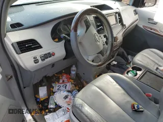 2012 Toyota Sienna XLE with VIN 5TDDK3DC9CS047675, listed as a Copart auction lot 43579335 with 0 mi miles and Clean Title. Bid and sale history available at carsss.com. Image 8.