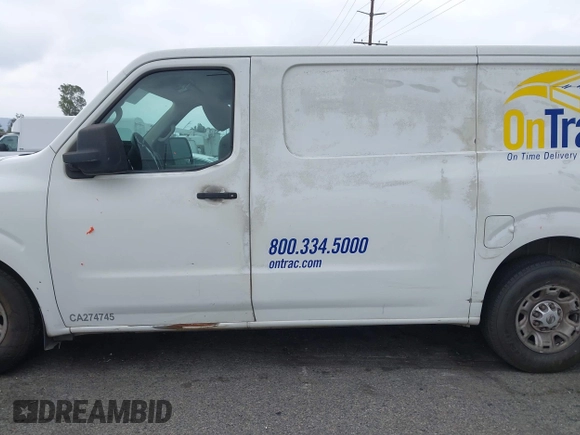 2012 Nissan NV S with VIN 1N6BF0KL6CN104110, listed as a IAAI auction lot 42118153 with 382,169 mi miles. Bid and sale history available at carsss.com. Image 14.