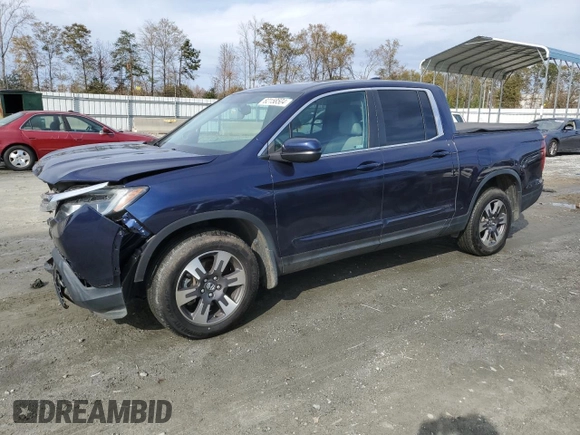 2019 Honda Ridgeline RTL-T z VIN 5FPYK3F64KB036179, wystawiony jako Copart lot #82158504 z przebiegiem 70 888 mil mil oraz Szkoda całkowita • Salvage title. Historia ofert i sprzedaży dostępna na DreamBid. Obrazek 1.