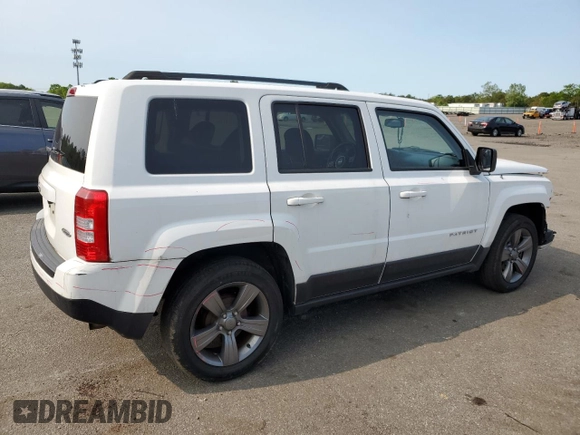 2014 Jeep Patriot Latitude z VIN 1C4NJPFA1ED680177, wystawiony jako Copart lot #58317165 z przebiegiem 40 806 mil mil oraz Szkoda całkowita • Salvage title. Historia ofert i sprzedaży dostępna na DreamBid. Obrazek 3.