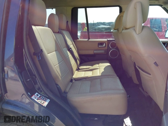 2008 Land Rover LR3 SE with VIN SALAE25418A442510, listed as a IAAI auction lot 41779200 with Not provided miles and . Bid and sale history available at DreamBid. Image 8.