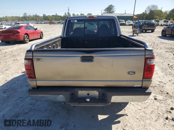 2003 Ford Ranger XL Fleet with VIN 1FTYR44V63PA20836, listed as a Copart auction lot 53003535 with 93,215 mi miles and Salvage Title. Bid and sale history available at carsss.com. Image 6.
