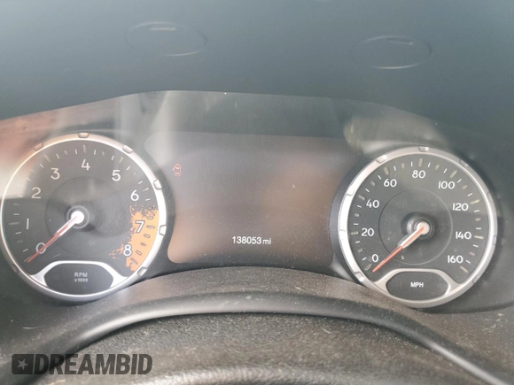 2015 Jeep Renegade Trailhawk z VIN ZACCJBCT1FPC41628, wystawiony jako Copart lot #59054825 z przebiegiem 138 053 mil mil oraz Szkoda całkowita • Salvage title. Historia ofert i sprzedaży dostępna na DreamBid. Obrazek 9.