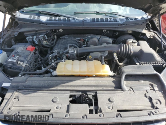 2019 Ford F-150 XL with VIN 1FTEX1CB3KKD95061, listed as a Copart auction lot 58544655 with 54,391 mi miles and Salvage title. Bid and sale history available at DreamBid. Image 11.