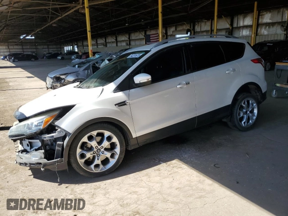 2016 Ford Escape Titanium with VIN 1FMCU9J91GUA11090, listed as a Copart auction lot 54231675 with 135,735 mi miles and Salvage Title. Bid and sale history available at DreamBid. Image 1.
