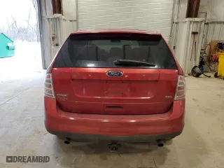 2008 Ford Edge SEL with VIN 2FMDK38C58BA26465, listed as a Copart auction lot 51002315 with 0 mi miles and Non Repairable. Bid and sale history available at carsss.com. Image 6.