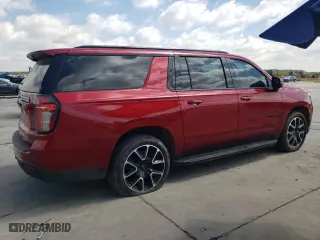 2021 Chevrolet Suburban RST with VIN 1GNSKEKD2MR285261, listed as a Copart auction lot 73333104 with 73,158 mi miles and Salvage Title. Bid and sale history available at carsss.com. Image 3.
