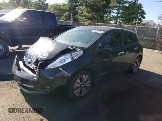 2016 Nissan LEAF S with VIN 1N4BZ0CP5GC302793, listed as a Copart auction lot 59897723 with 36,657 mi miles. Bid and sale history available at carsss.com. Image 1.