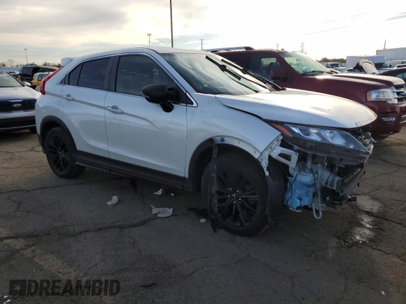 2020 Mitsubishi Eclipse Cross LE z VIN JA4AS4AAXLZ008145, wystawiony jako Copart lot #78136654 z przebiegiem 40 708 mil mil oraz Szkoda całkowita • Salvage title. Historia ofert i sprzedaży dostępna na DreamBid. Obrazek 4.