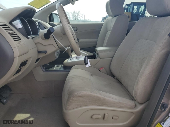 2012 Nissan Murano LE with VIN JN8AZ1MWXCW224445, listed as a Copart auction lot 50369255 with 69,358 mi miles and Salvage Title. Bid and sale history available at carsss.com. Image 7.