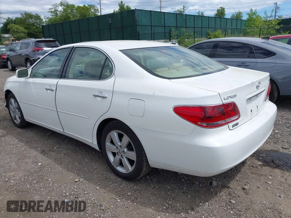 2005 Lexus ES 350 z VIN JTHBA30G155122928, wystawiony jako IAAI lot #42311420 z przebiegiem 74 281 mil mil oraz . Historia ofert i sprzedaży dostępna na DreamBid. Obrazek 3.
