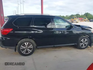 2017 Nissan Pathfinder Platinum with VIN 5N1DR2MNXHC674963, listed as a IAAI auction lot 42018257 with 77,305 mi miles. Bid and sale history available at carsss.com. Image 14.