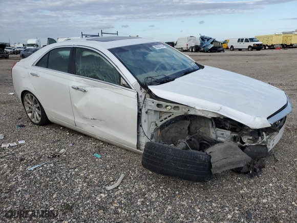 2016 Cadillac ATS Sedan Luxury Collection RWD with VIN 1G6AB5RS5G0115402, listed as a Copart auction lot 86285184 with 152,818 mi miles and Salvage Title. Bid and sale history available at carsss.com. Image 4.