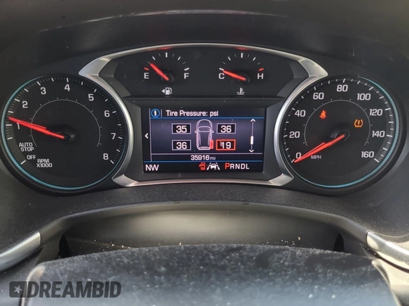 2020 Chevrolet Equinox LT with VIN 2GNAXJEV0L6181758, listed as a IAAI auction lot 42848993 with 35,916 mi miles and . Bid and sale history available at DreamBid. Image 29.