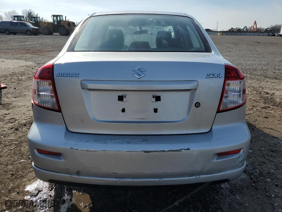 2008 Suzuki SX4 Sport with VIN JS2YC414885102363, listed as a Copart auction lot 46087855 with 0 mi miles and Salvage Title. Bid and sale history available at carsss.com. Image 6.