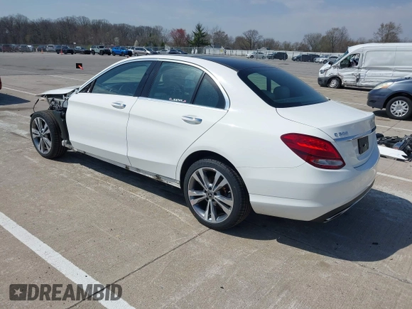 2018 Mercedes-Benz C 300 with VIN WDDWF4KBXJR409205, listed as a IAAI auction lot 42075251 with 67,579 mi miles and . Bid and sale history available at DreamBid. Image 3.